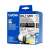 Brother DK-11209 label tape roll, black on white, 800 labels