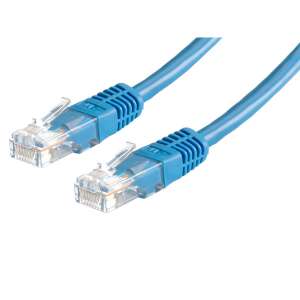ROLINE 21.15.0534 Netzwerkkabel Blau 1 M Cat5e U/UTP (UTP) 44677200 UTP-Kabel