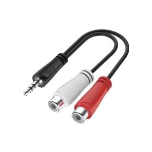 Mufă HAMA 3,5 mm - 2 x RCA 108750466 - Cabluri RCA