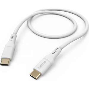 Kabel Hama USB-C do USB-C, 1,5m, biały - Kabel USB