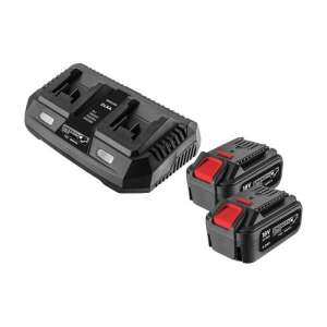 Zestaw akumulatorów i ładowarki Graphite 58GE134, 2x18V/4Ah, do systemu Energy+ - Akumulator i ładowarka