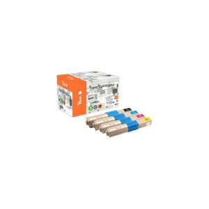 Set cartușe toner compatibile Peach 112100, negru, cyan, magenta, galben - Peach