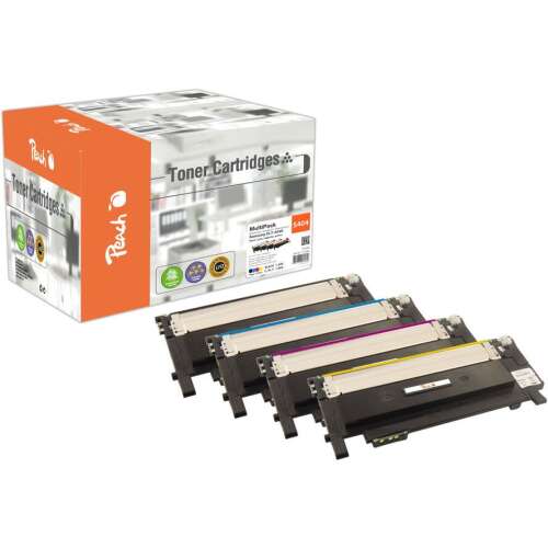 Peach PT666 Toner Kazetta 4db-os Készlet