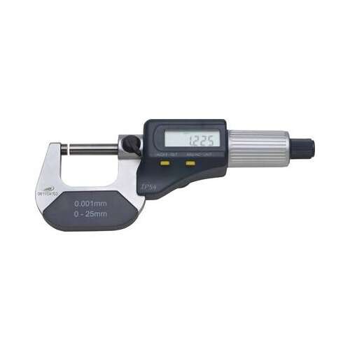 Helios Preisser Digitális Mikrométer 0-25mm, 0.001mm felbontású, mérőeszköz