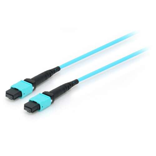 Световоден кабел Equip 25555707 15m MTP OM4 Cyan
