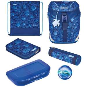 Herlitz SoftLight Plus Deep Sea Schulranzen-Set - Gemustert (50043026)