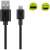 Kabel Goobay USB-A do Micro USB, czarne, 1 metr