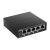 D-Link DGS-1005P/E 5-Port Gigabit PoE+ Switch, leicht schräge Ansicht