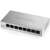 Zyxel GS1200-8-EU0101F 8-port Gigabit switch, angled view
