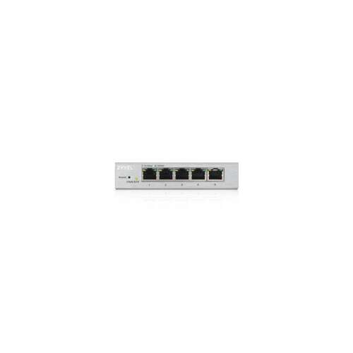 Zyxel GS1200-8-EU0101F 8-портов Gigabit switch, преден изглед