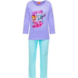 Paw Patrol Pup Power long sleeve pajamas for girls, purple with blue pants, featuring Chase and Skye - Paw Patrol