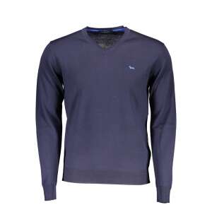 HARMONT & BLAINE gyapjú pulóver, V-nyakú, kék, XL 108770933 - Harmont & Blaine
