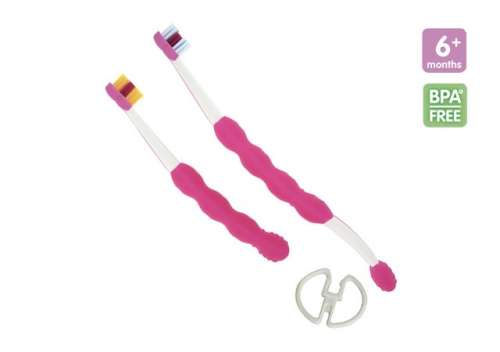 Mam Learn to brush fogápolási szett #rózsaszín 30313025