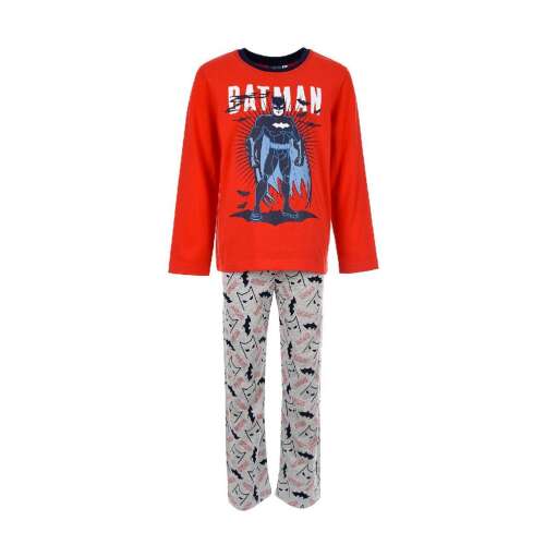 Hosszú pizsama Batman HU2098, piros/szürke, 8 év - 128 CM 108771113