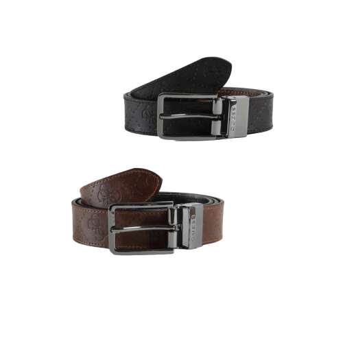 Guess Wende-Ledergürtel BM7518 95 Schwarz/Braun 108771881