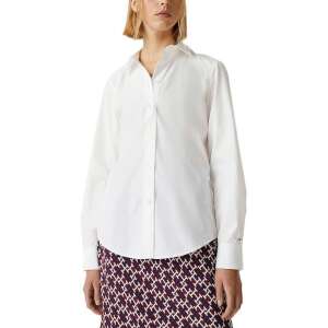 Tommy Hilfiger Heritage weißes Langarmhemd für Damen - Blusen und Hemden für Damen