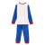 Pijamale lungi Sonic World's faster hedgehog Alb/Albastru 5 ani 110 CM 108772153