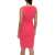 Ärmelloses Bleistiftkleid für Damen, Calvin Klein CDIC1B4P L INTL Dunkelrosa 108772241