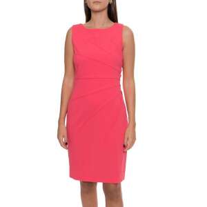 Női ujjatlan ceruza ruha, Calvin Klein CDIC1B4P, sötét rózsaszín, L INTL 108772241 - Calvin Klein