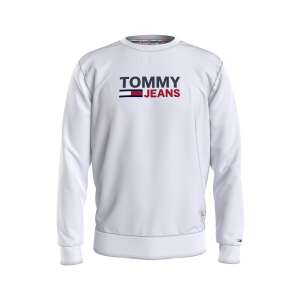 Tommy Hilfiger Herren-Sweatshirt DM0DM12938 XL INTL Weiß 108772299 - Tommy Hilfiger