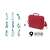 Dicota Eco Multi BASE Red Laptop Bag made from 9 recycled PET bottles