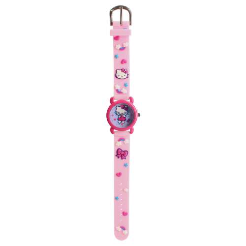 Hello Kitty gyerek karóra, lányoknak, rózsaszín