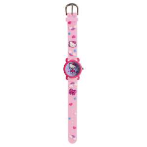 Zegarek dziecięcy na rękę Hello Kitty, autorstwa dziewczynek Pink Pink 108772701 - Hello Kitty