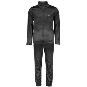 NORWAY 1963 men's black tracksuit, zip-up jacket and sweatpants - For man