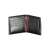 Tommy Hilfiger men's black leather wallet, interior view
