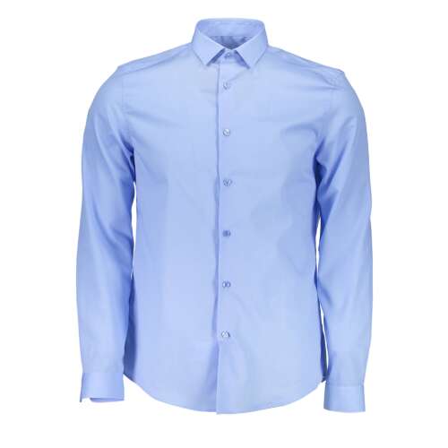 VERSACE COLLECTION hellblaues Langarmhemd, 41 Hellblau 41 EU 108773152