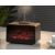 Fireplace Effect Aroma Diffuser 300ml, 10W, Black 146273441