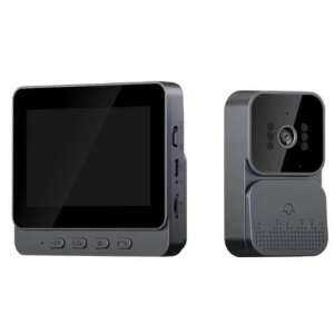 Wireless video doorbell with camera, night vision, 4.3 inch IPS HD display - Sumker