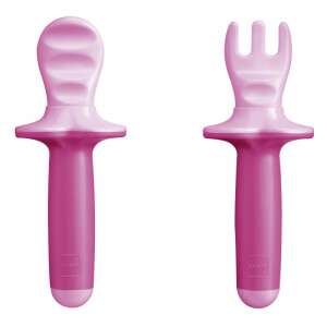 Mam Dipper Étkezési szett - 2db #rózsaszín 74583508 Gyerek tányérok, evőeszközök, étkészletek - Műanyag