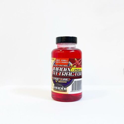 Madix Hot Chili Attractor 250ml - PVA Barát Folyékony Aroma Pontyhorgászathoz