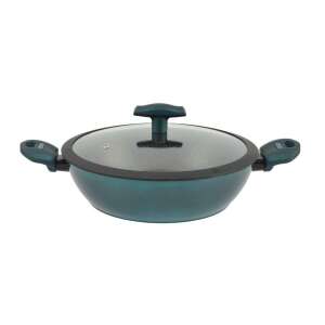 Panvica Sea Line 28cm z nepriľnavým hliníkovým povrchom so skleneným vekom, indukčná - Nádoby na varenie a pečenie