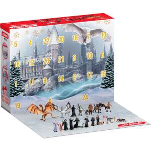 Schleich Harry Potter Varázslóvilág Adventi Naptár 2024, 24 mini figura, Roxfort vár, karácsonyi visszaszámlálás - Schleich