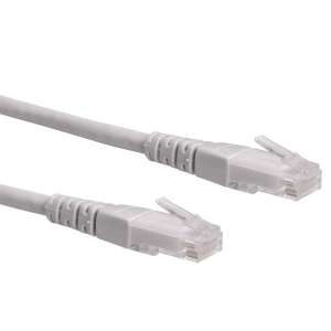 ROLINE Cat6, 0.3m Netzwerkkabel Grau 0,3 M U/UTP (UTP) 47956425 UTP-Kabel