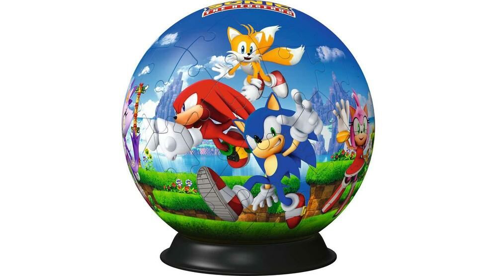 Sonic - The Hedgehog 3D Puzzle Characters Puzzle Ball (72 Pieces)
