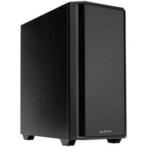 Chieftec Pro Mini AZ-01B-OP Mini Tower PC Case - Black, side view - Computer Case