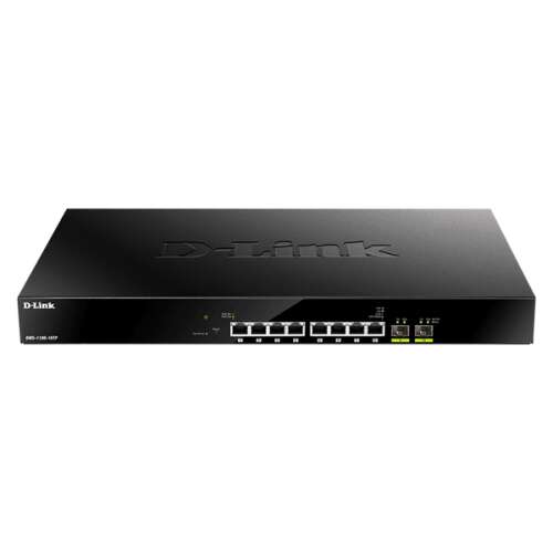 D-Link - 10 Port 2.5Gbps PoE Switch - DMS-1100-10TP 108788450