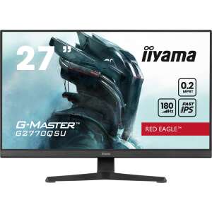 Monitor do gier iiyama G-Master G2770QSU-B6 27 cali QHD 180Hz, widok z przodu - Iiyama Monitor