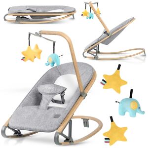 Nukido 2in1 babahinta kollázs: összecsukva, szögben és teljes nézetben - Nukido