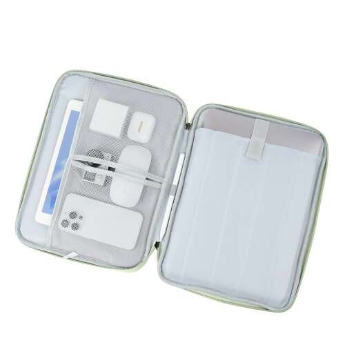 Interiorul genții pentru tabletă HOCO GT2 12.9 inch cu accesorii