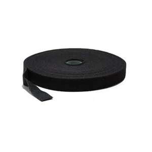Lindy black hook and loop cable tie, 5 meters long, 2 cm wide - Roline
