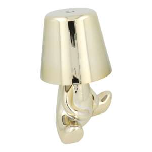 GOLD MAN model 7 gold table lamp, sitting bear design, with shade - OEM Table Lamp