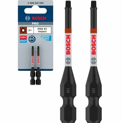Bosch PRO Impact R1 Robertson Bit - 2 darabos csomag - Bitfej