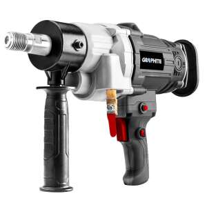 Graphite 58G540 Diamant-Kernbohrgerät, 2200W, zum Bohren von Löchern in Beton, Ziegel und Stein - Graphite