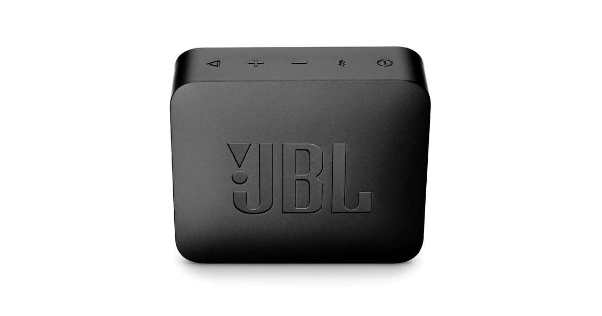 Jbl go 2 bluetooth hangszóró, vízhatlan (fekete), jblgo2blk, portable