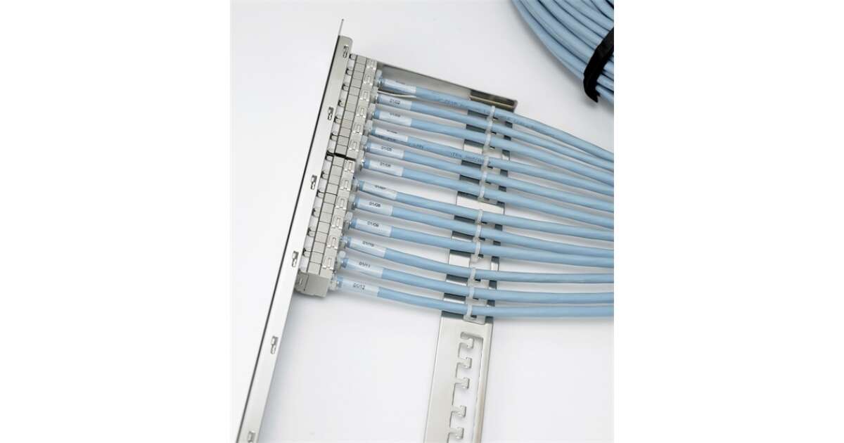 Excel patch panel moduláris 24 portos 1u, ezüst 100-028 | Pepita.hu