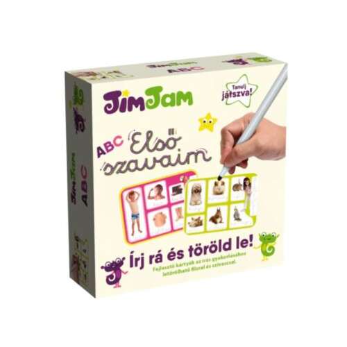 JimJam: Piši i briši! Moje prve riječi - obrazovni program na mađarskom jeziku.